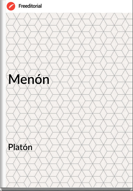 Platón - Menón